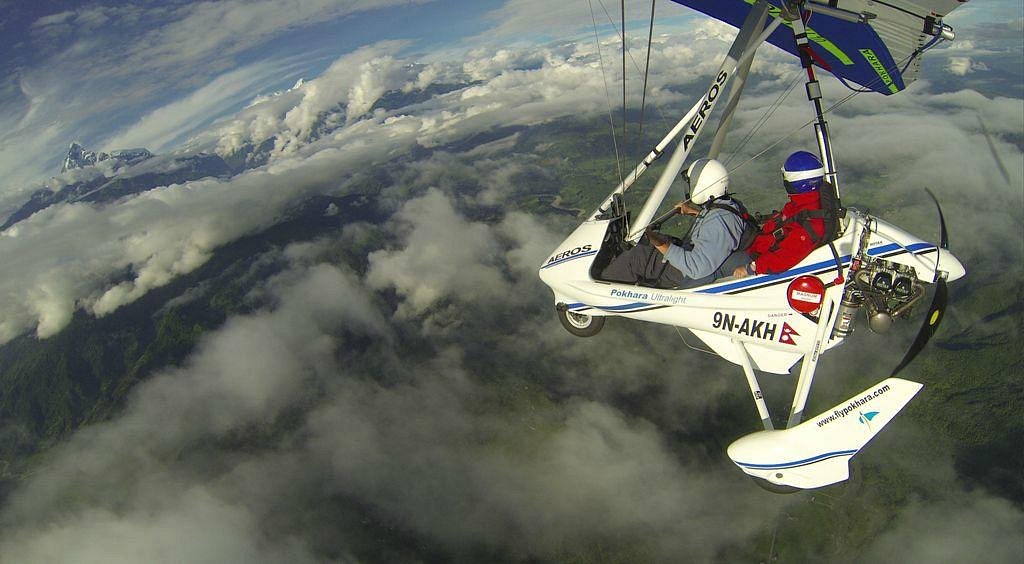 Ultra Light Flight in Pokhara